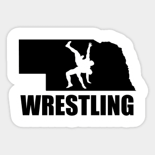 Nebraska Wrestling Sticker